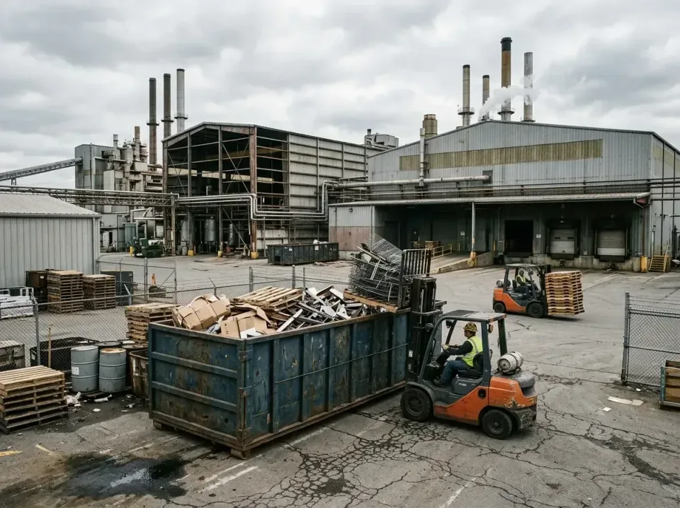 industrial-factory-scrap-conta-003 — frequently asked questions, Cheap Roll-off Dumpster Rentals in Canfield, OH